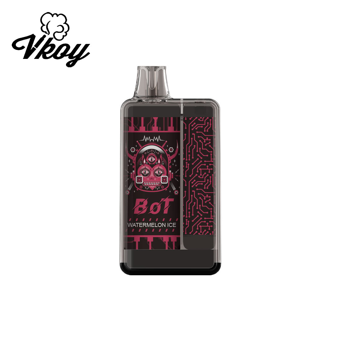 VKoy Bot 6000 Puffs Zbood White Label Vapesring Evod Mt3 Design 